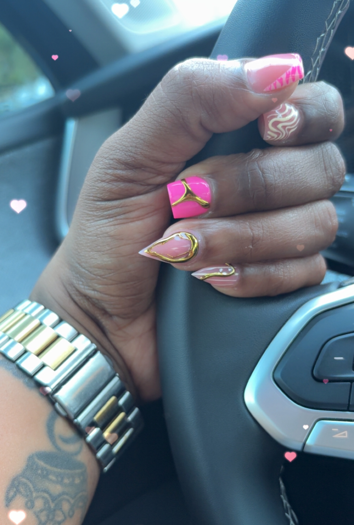 Platinum Pinkyz nail photo 2